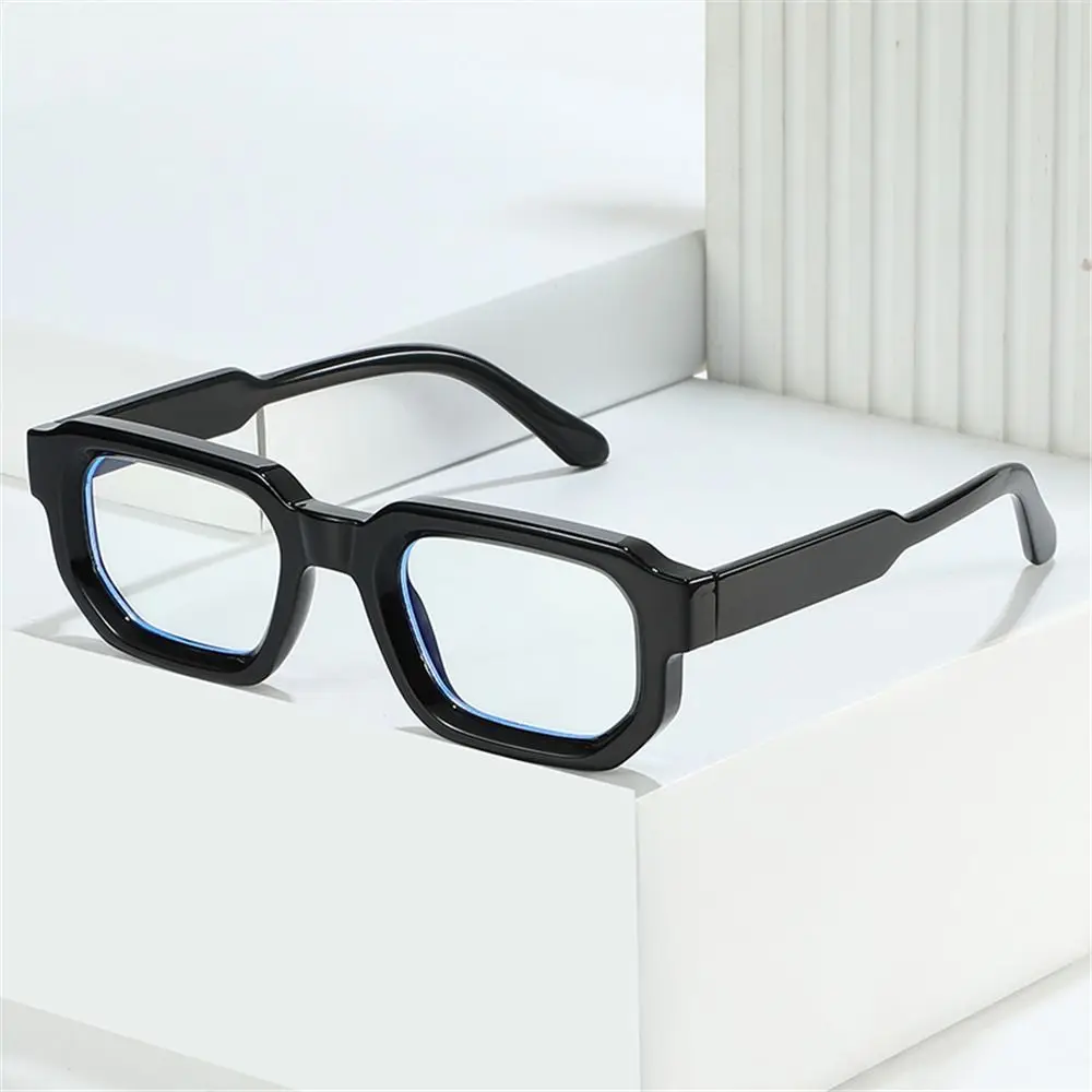 Vintage Square Anti Blue Light Glasses Women Men Trend Ins Computer Goggles Optical Eyeglasses Brand Designer Reading Eyewear