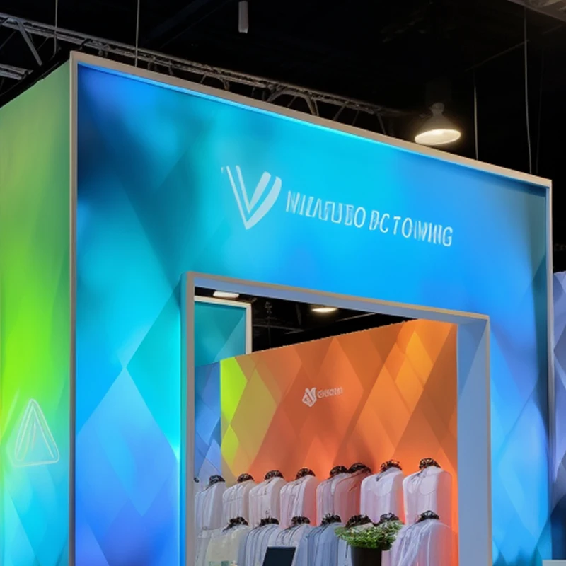 20 X 20 Trade Show Booth Aluminum Frame Led Video Display Exhibition Stand Tradeshow Booth Display for Expo