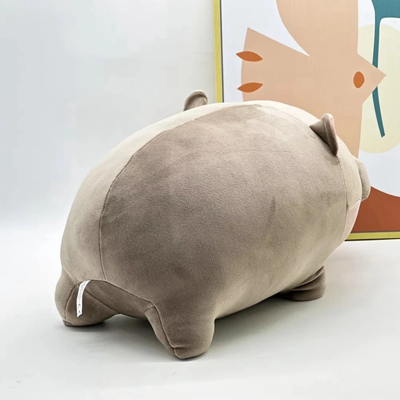 Plush Toy Cute Soft Plush Cushion Cartoon Hippo Pillow Home Decor Doll Birthday Gift