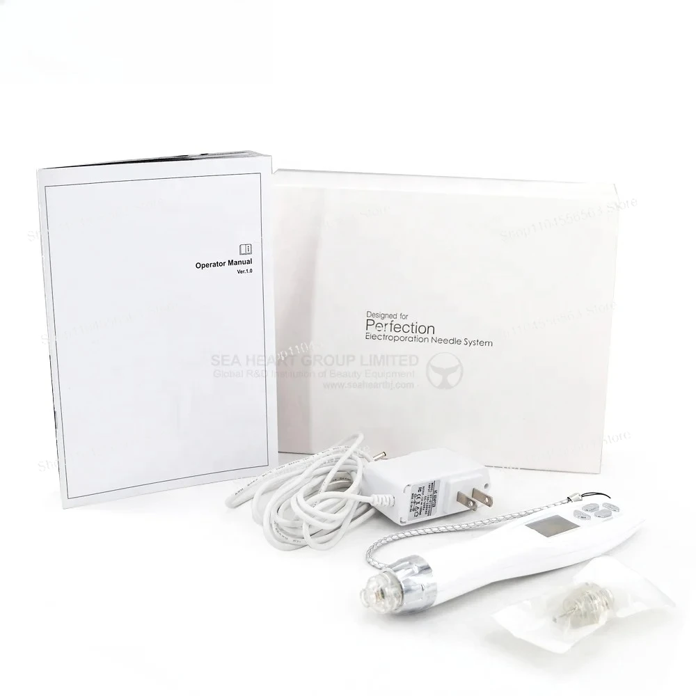 Electric Pen Needle System Wired Electroporation for Scar Removal Skin Tightening Surface Deep Rejuvenation Facial Treatment