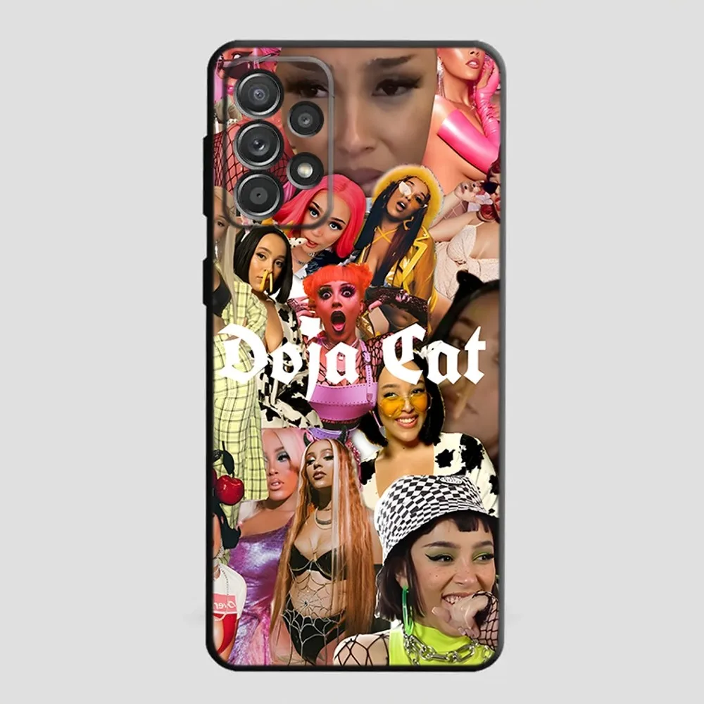 D-Doja Cat Singer Phone Case For Samsung S21,S22 Ultra,S20,S30 plus,S22 plus,S23,S30 ultra 5G Silicone Cover