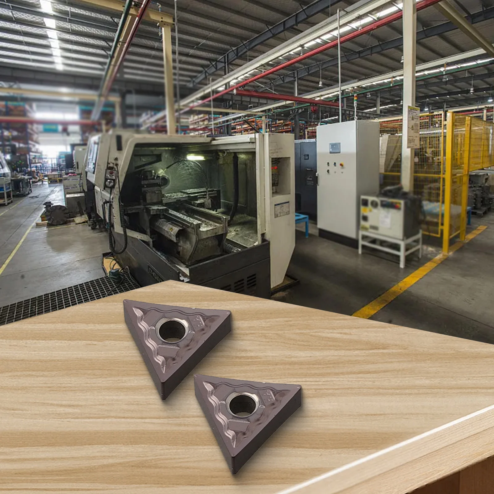 

Токарный инструмент для пластин TNMG160404-HA Вставка TNMG331 HA 10 шт. Твердосплавный инструмент Легко заменяется Высокая прочность захвата Высококачественный материал