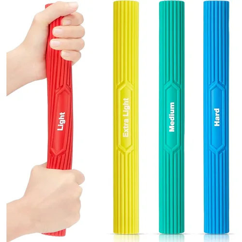 Imagen 1 del producto Entrenarse la barra de agarre de giro flexible, entrenamiento de rehabilitación, el giro flexible de la barra y la barra de resistencia a la flexión.