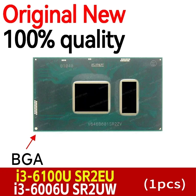 

100% New SR2EU i3-6100U i3 6100U SR2UW i3-6006U i3 6006U BGA