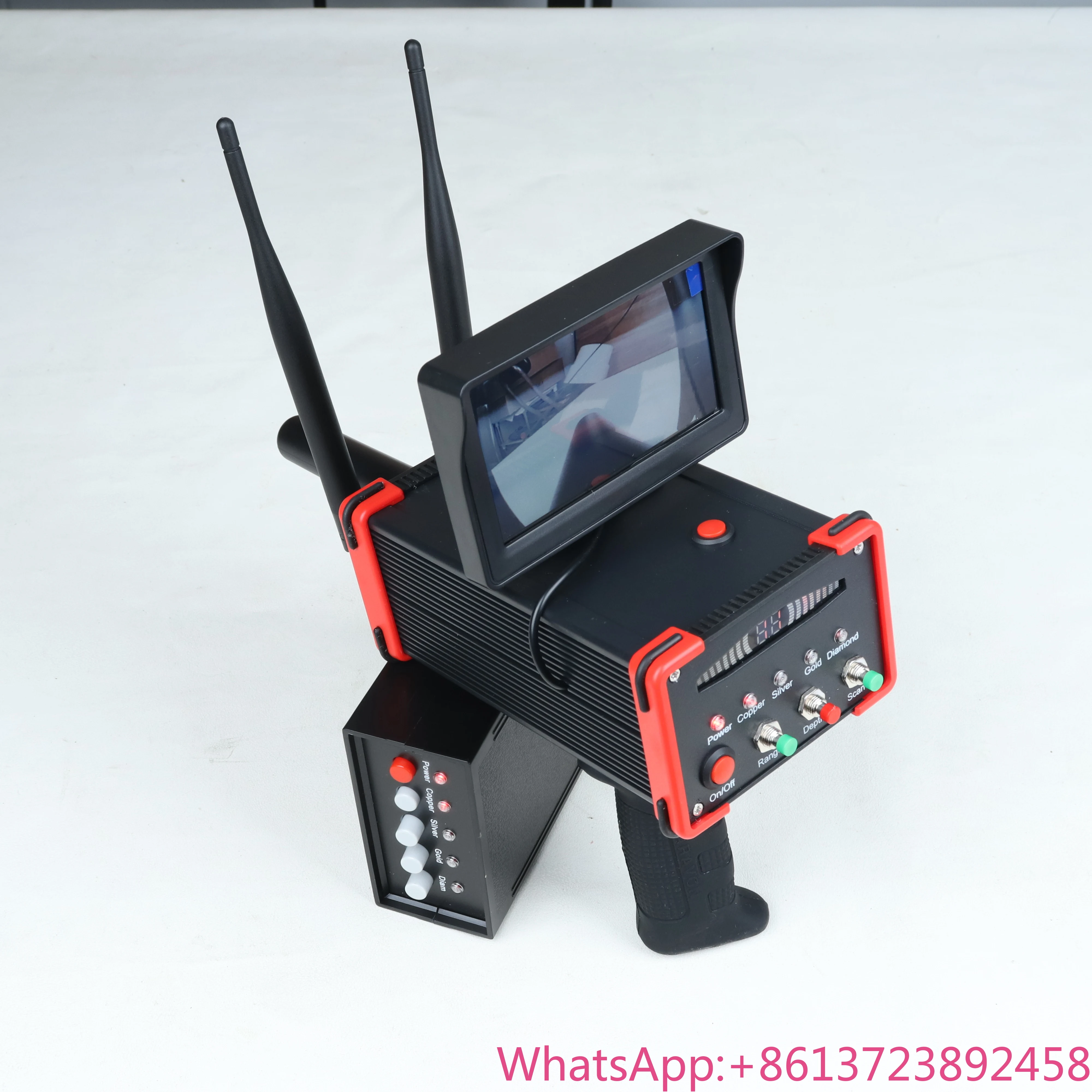 

New Version 3D GR LCD Long Range Gold Silver Gemstone Diamond Detector With Large Screen and 20m in Depth