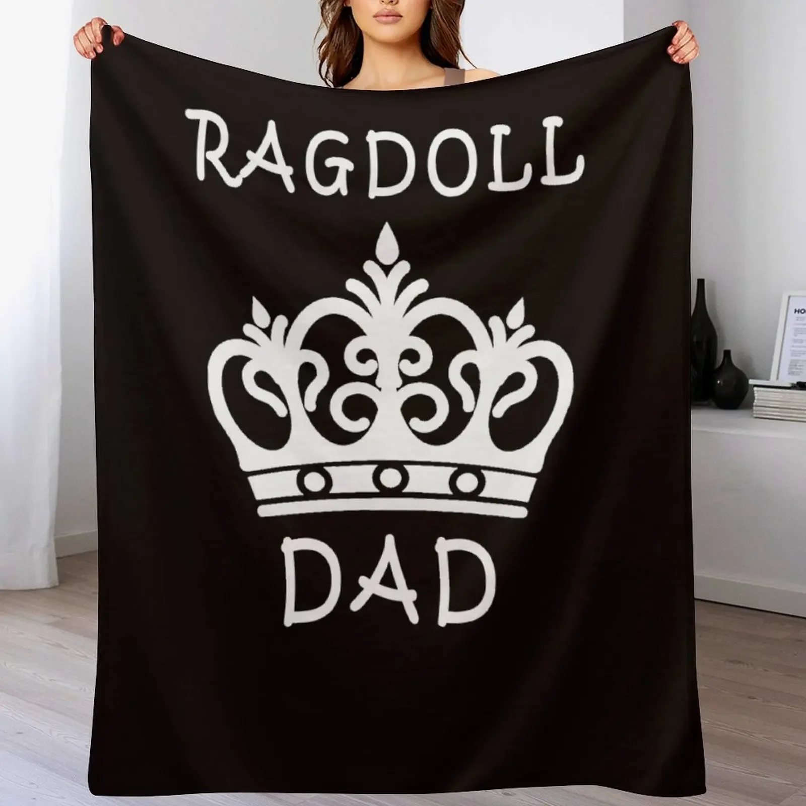 

I love Ragdoll Cat Throw Blanket Extra Large Throw bed plaid cosplay anime Soft Beds Blankets