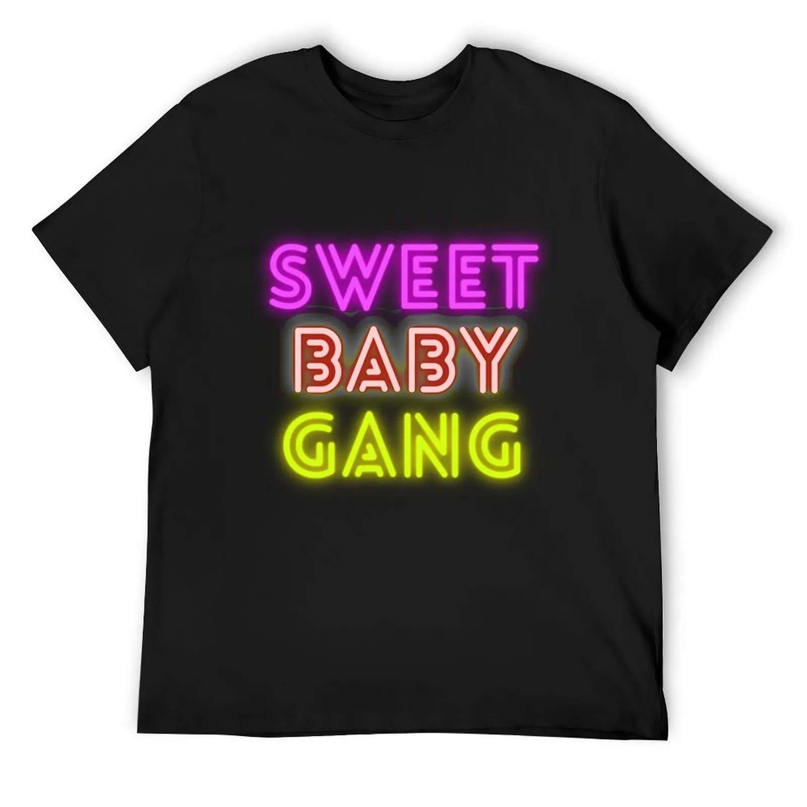 

Sweet Baby Gang T-Shirt Man t-shirt for a boy oversized graphic tee Funny t-shirts t shirts for men cotton