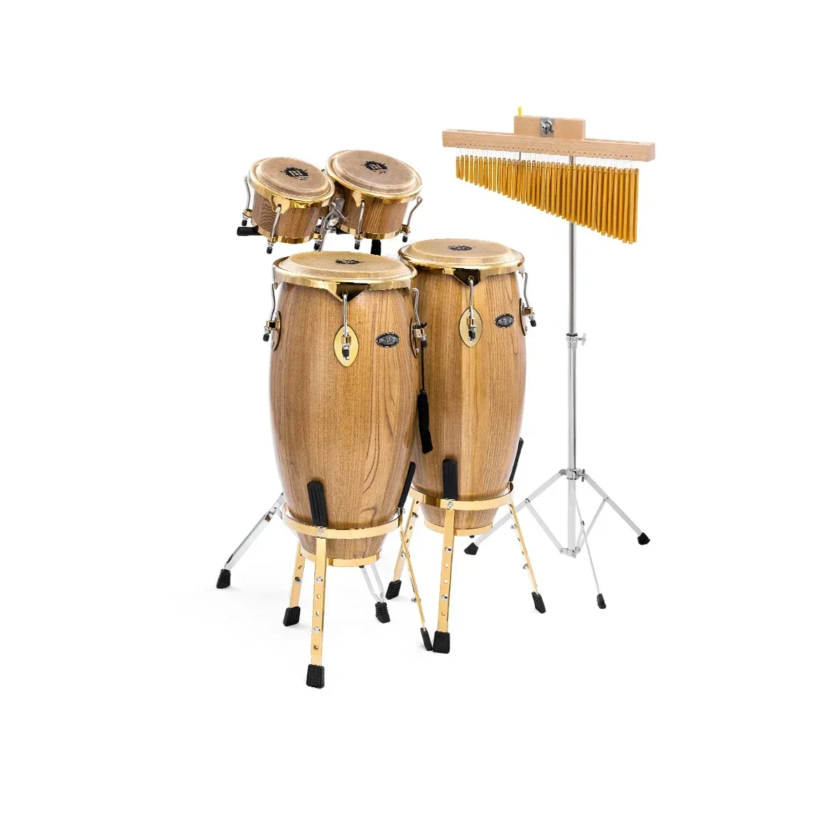 New Arrival Best Prices Percussion Instrument Pure Copper Material Kangjia Drum Set