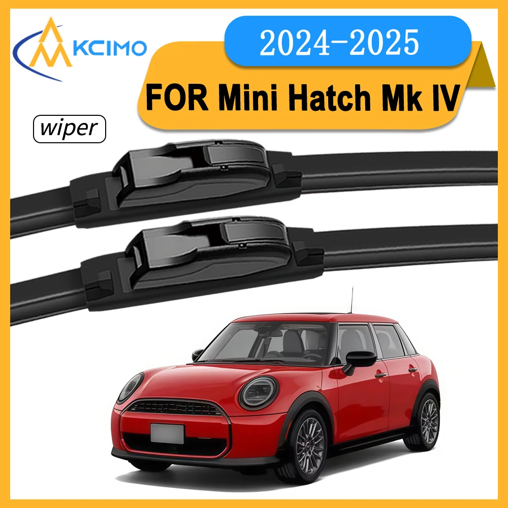 Ersatz-Scheibenwischerblätter für Mini Hatch Mk IV F66 2024-2025 – Streifenfreie Leistung, Premium Frontwischer-Set
