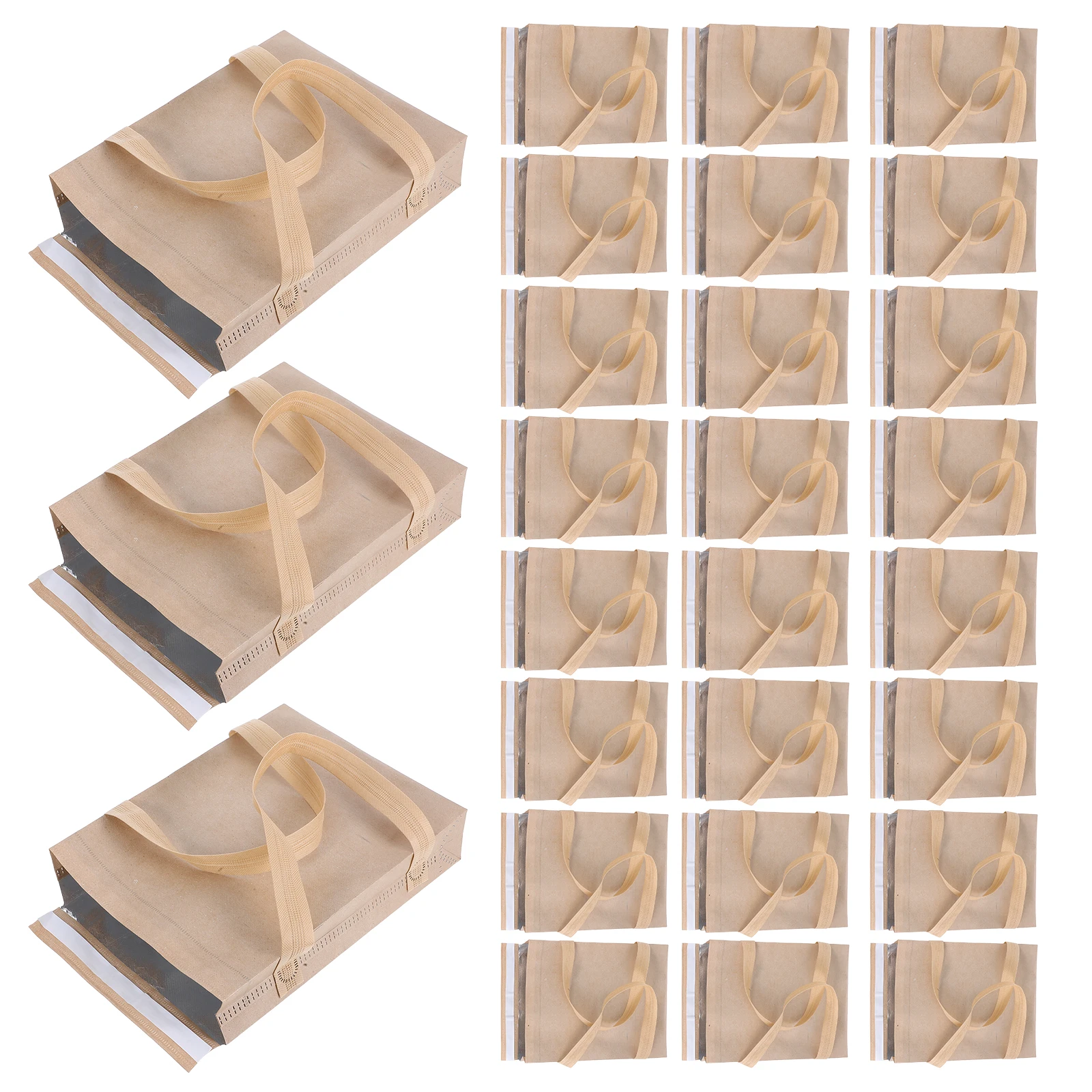 

20pcs Insulated Delivery Aluminum Foil Food Carrier Thermal Takeaway For Catering Restaurants Grocery Transport Reusable Pizza