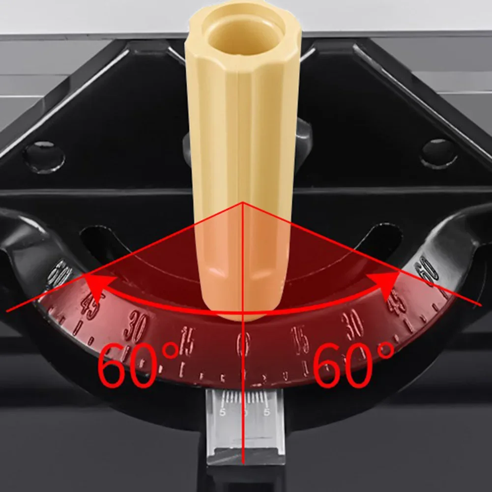 Adjustable Miter Gauge With Scale Fence Table Saw Angle Guide Tool For Woodworking Miter Cutting And Cross Cut Sled Hardware Acc