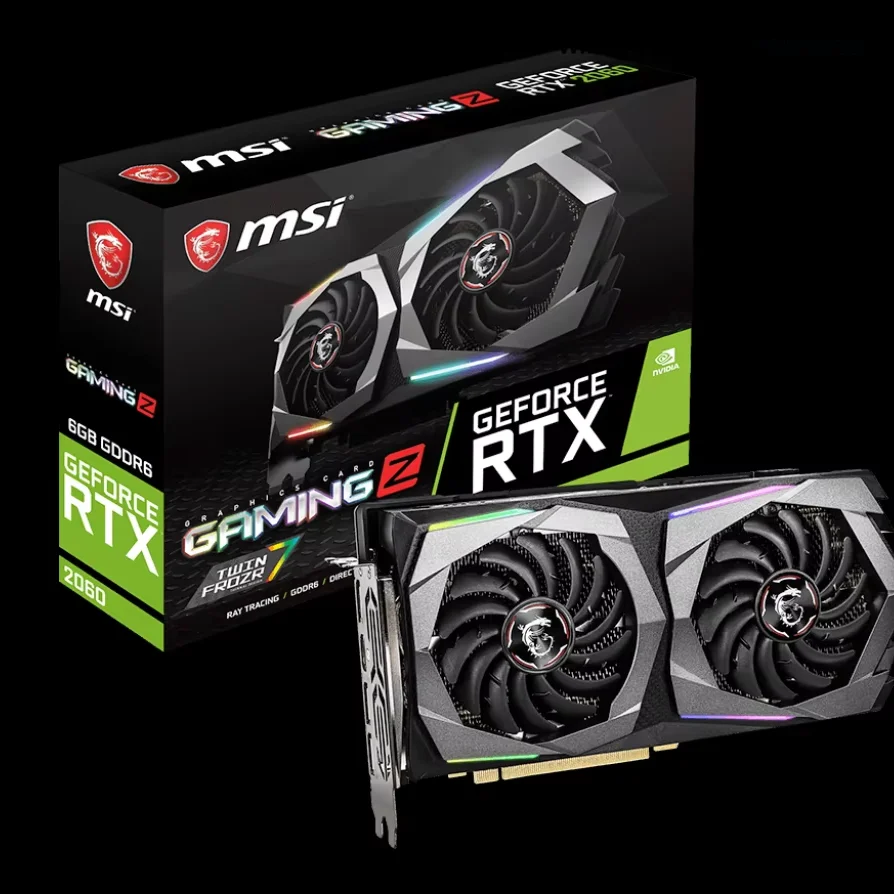 العلامة التجارية الأكثر مبيعًا في حالة جديدة GeForce RTX 2060 GAMING Z 6G Edition - علامة تجارية جديدة غير مفتوحة