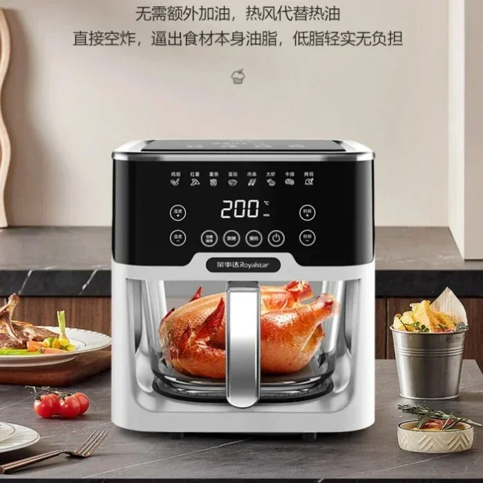 home use New air fryer visual large capacity large firepower  smart new multi-function oil-free fully automatic oven