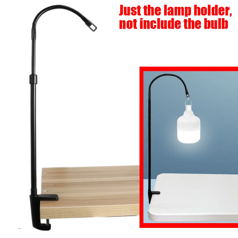 

Подставка для уличного освещения, держатель для кемпинговой лампы, удобная телескопическая лампа, держатель для лампы на столбе, держатель для настольной лампы на ночном рынке