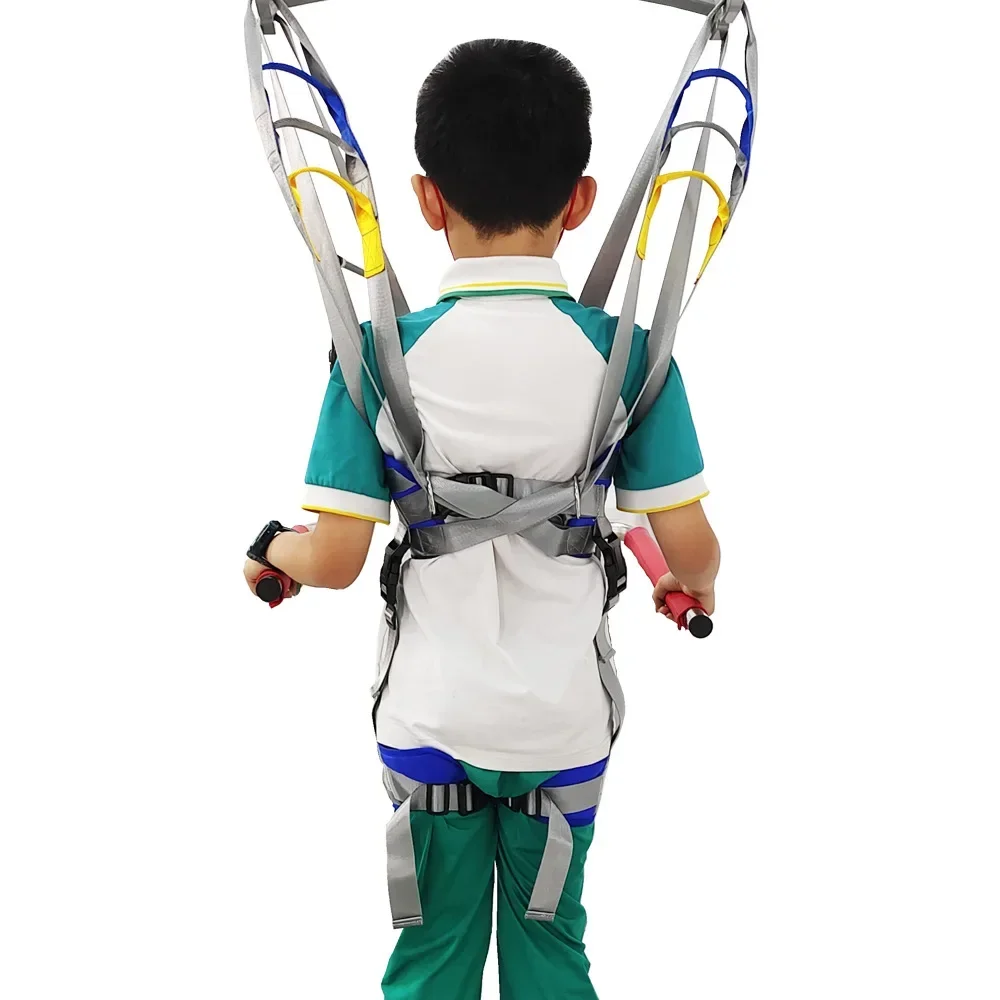 Adjustable Child Walking Aid Sling Transfer Belt Patient Medical Lift Sling Ventilation design Stand Aids Strap Revocer Training