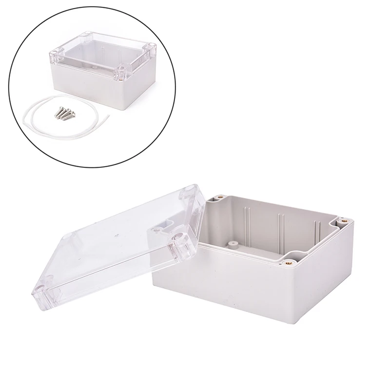 Waterproof 115*90*55MM Clear Cover Plastic Electronic Project Box Enclosure Case
