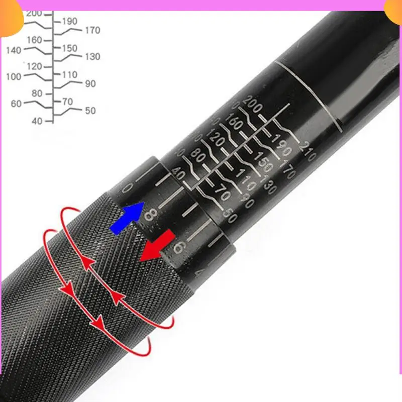 

A23P Preset Torque Wrench Ratchet Socket Wrench Universal Auto Repair Tire Tool (19-110N)