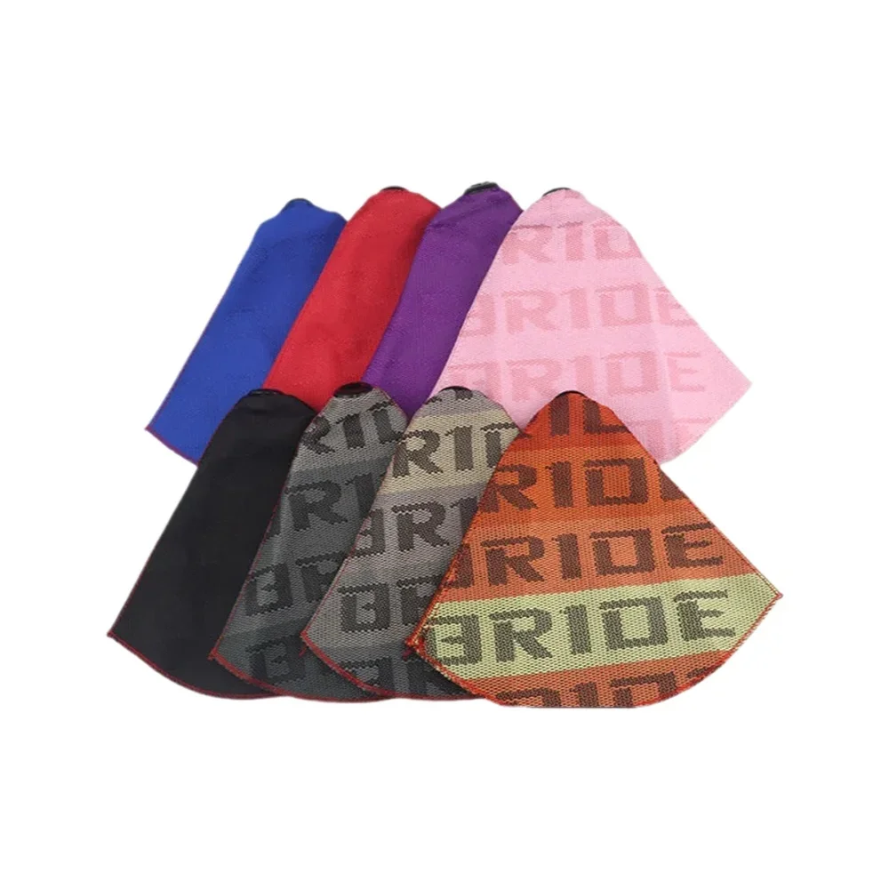 Universeller JDM-Style Canvas-Schalthebelknauf-Bezug, Rennsport-Schalthebelkragen, Auto-Innenausstattungszubehör – Detail 3