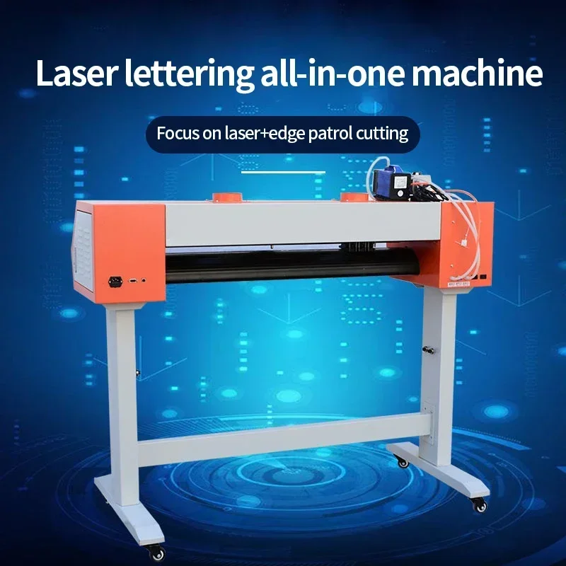 LY-1390 Full Automatic High-Speed CO2 Laser Cutting Plotter Computer Lettering Machine Edge Tracing Membrane Digital Printers