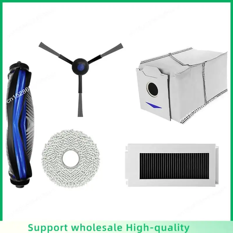

Комплект сменных аксессуаров ABSF для Ecovacs Deebot N30 OMNI/N30 PRO, пылесос, основная боковая щетка, фильтры Hepa, мешки для пыли