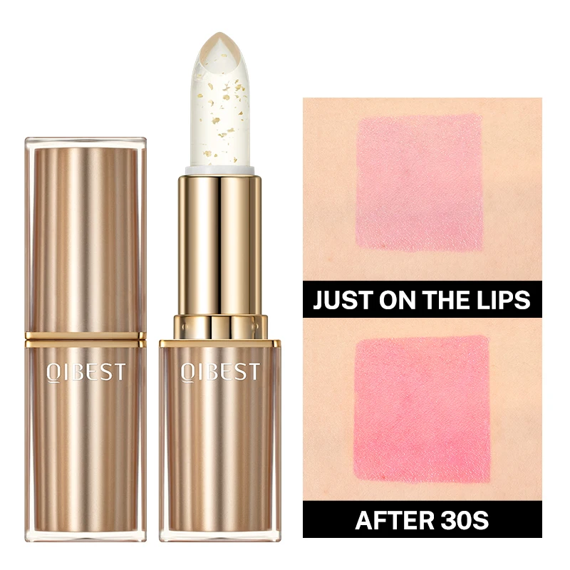 1 rossetto che cambia colore, idratante, non sbava, non macchiato, impermeabile, resistente al sudore, antimacchia, facile da applicare