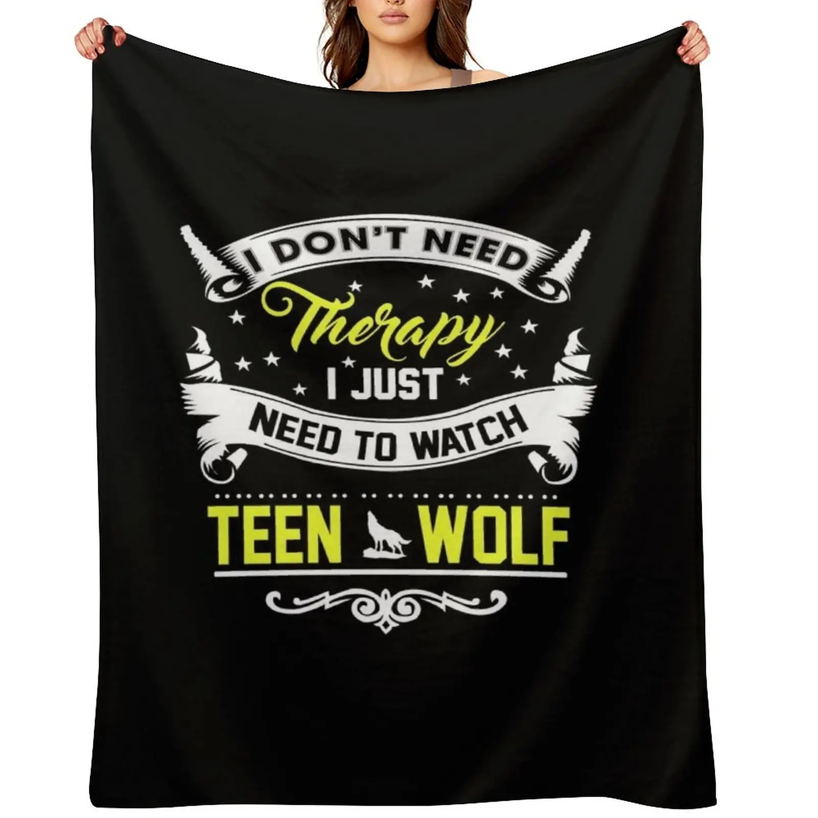 

I Don't Need Therapy Throw Blanket Blankets Sofas Of Decoration funny gift heavy to sleep Luxury Brand Blankets