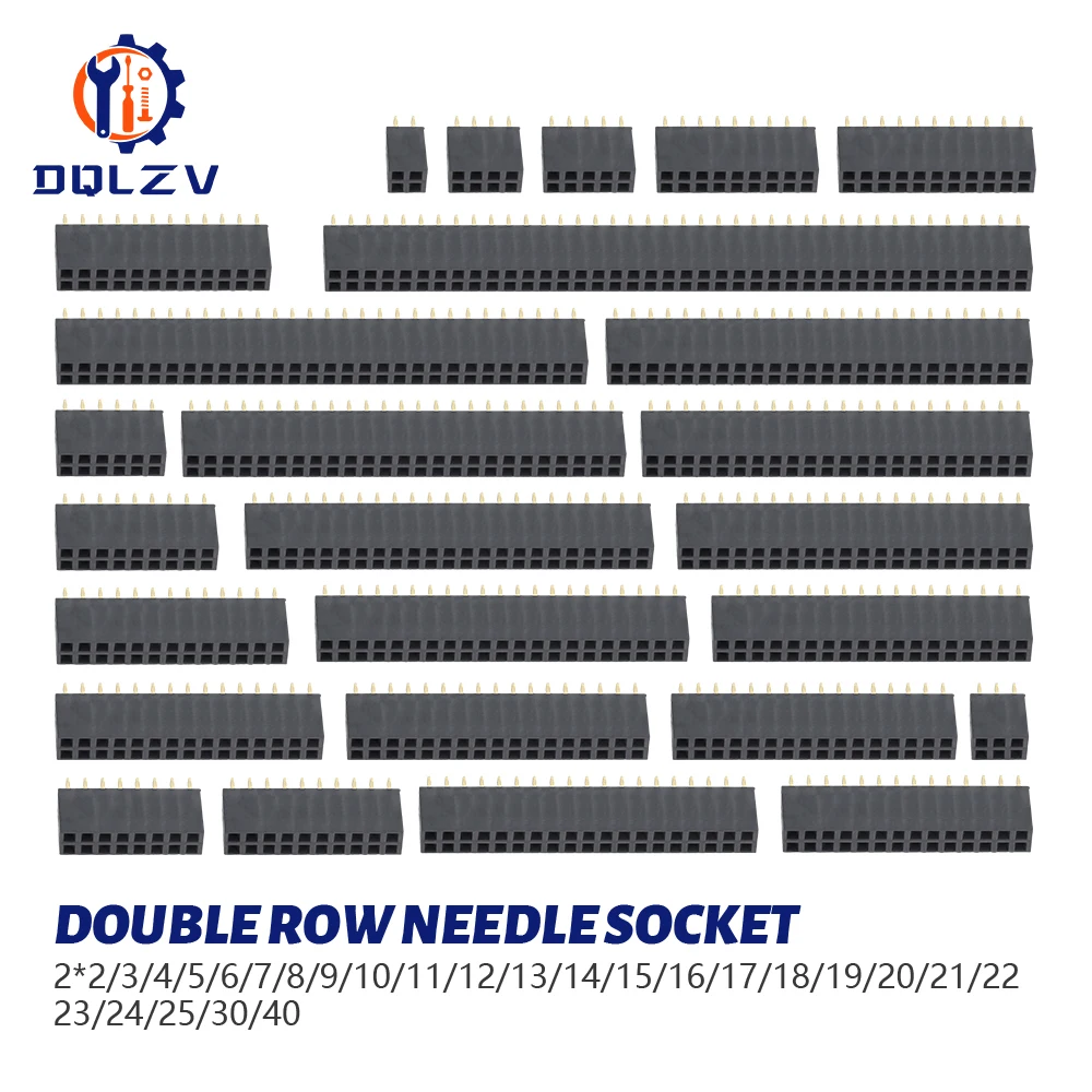 2.54mm 이중 행 스트레이트 암 2-40P 핀 헤더 - Screw Terminal Block 리뷰 및 가격