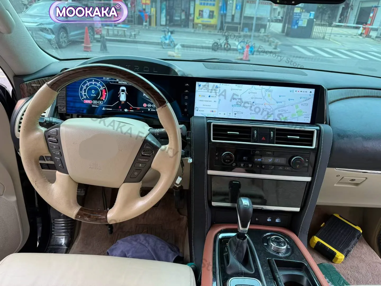 Backup Camera Support plug and play Android Radio For Nissan Patrol Y62 Armada Upgrade Y63 Digital Cluster GPS CarPlay Head Unit