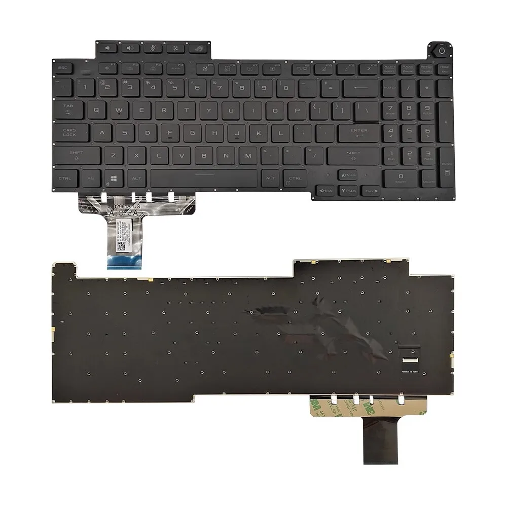 New   for  ASUS ROG Strix G17 G713RW G713QM G713QE US Per-key RGB backlight keyboard