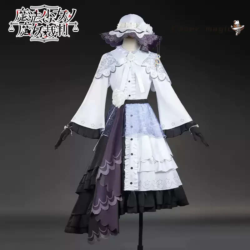 

Game Magical Girl Witch Trial Tsukishiro Yuki Cosplay Costume Uniform Halloween Carnival Party Christmas Play Role Clothes