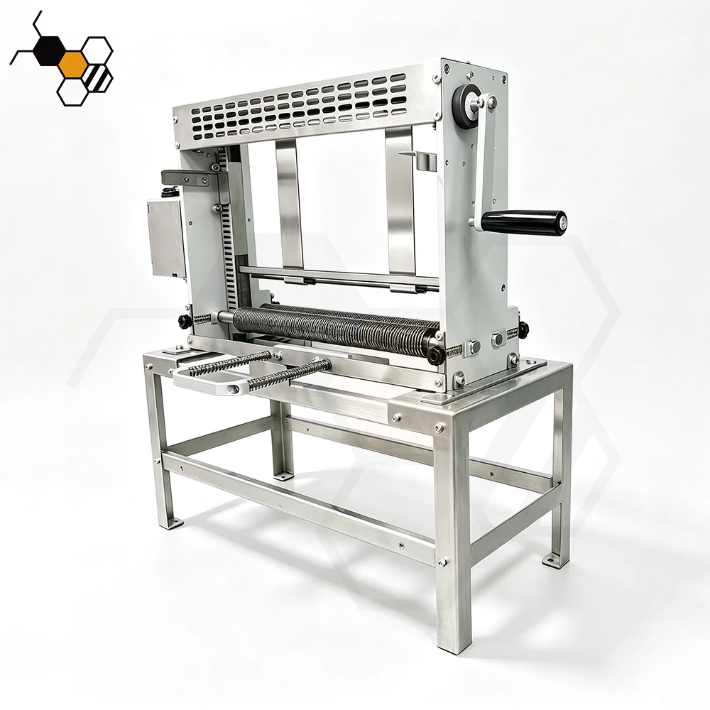 Reciprocating Electric Cover Opening Knife Heating Honey Cover Opening Machine for Beehive Frame
