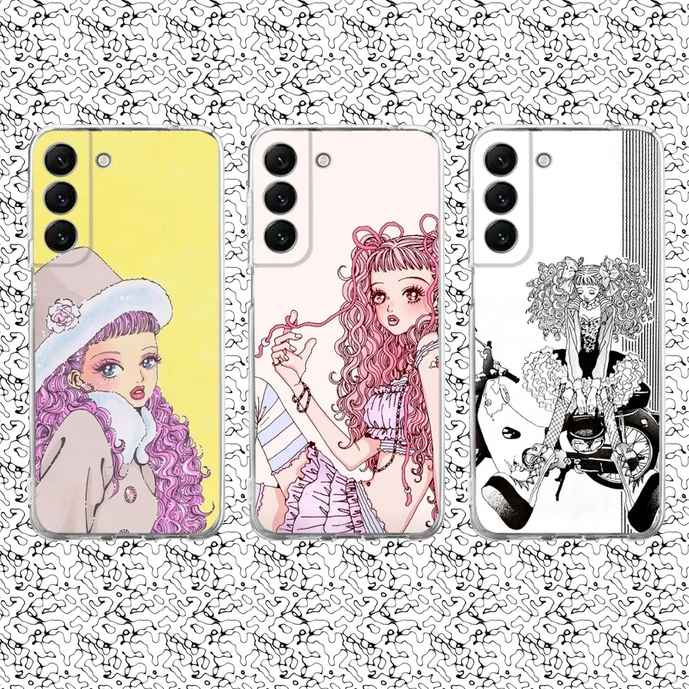 M-Miwako Sakurada Phone Case Silicone For Samsung S30,S23,21,22,20 Ultra,S20 FE lite,S10,9,PIus Note20ultra Cover Clear