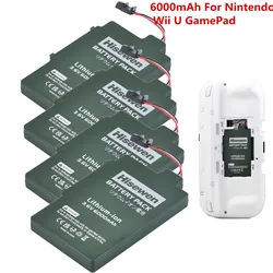 6000mAh wii u wiiu Bateria WUP-001 WUP-012 Battery for Nintendo Wii U Gamepad Gamepad WUP-010 Battery