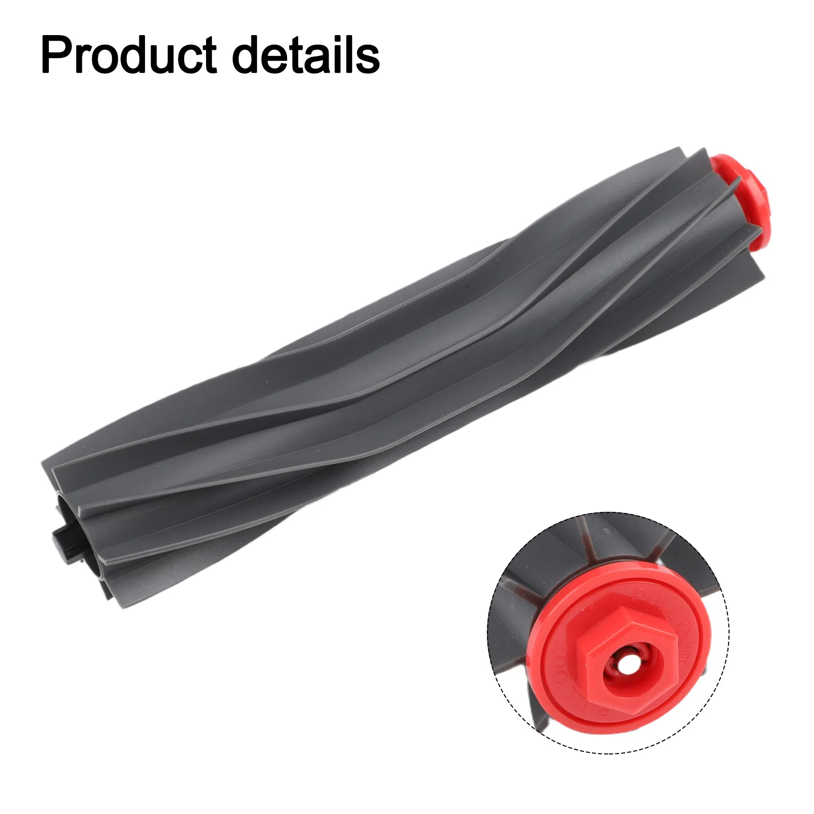 Main Brush Roller For Eufy 3-in-1 E20 Robot Vacuum Cleaner Nylon Replacement Part Floor Cleaning Accessory