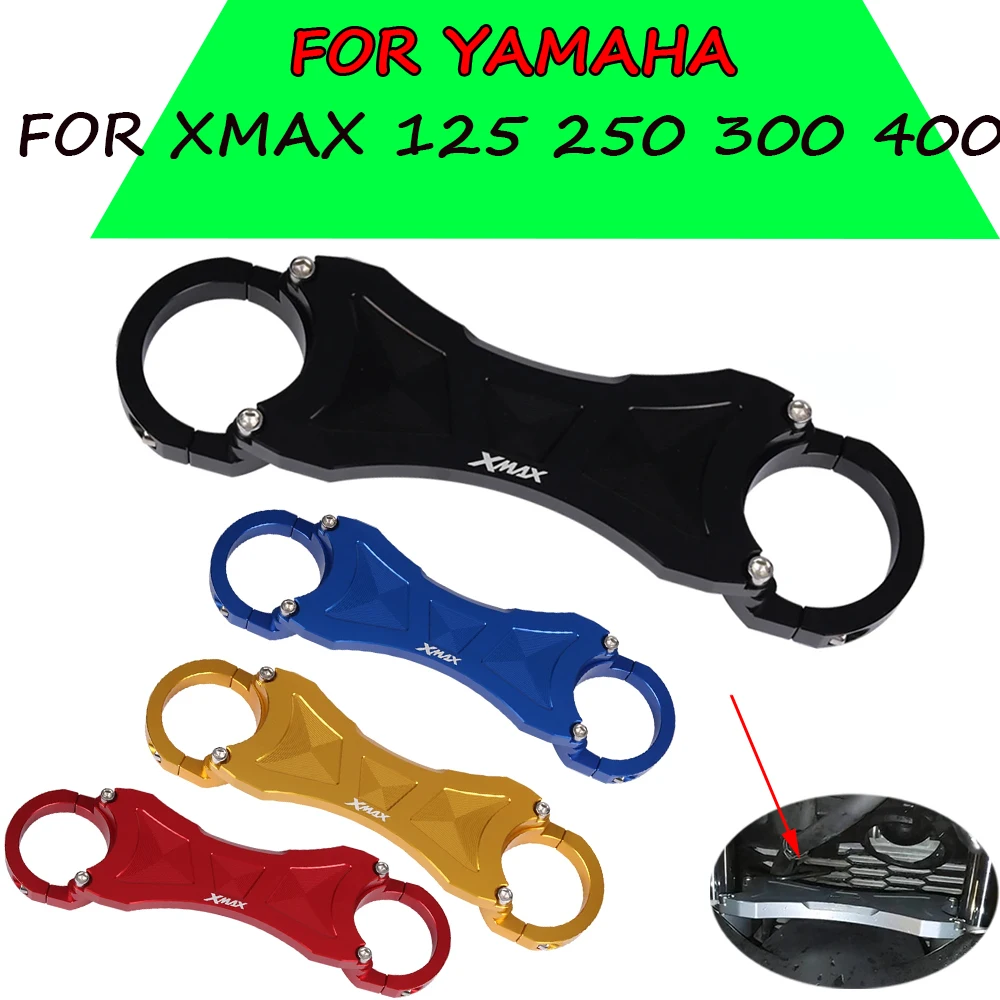Front Fork Brace Balance Shock For Yamaha XMAX300 XMAX250 XMAX125 XMAX400 XMAX 300 Motorcycle Accessories  Bracket Stabilizer