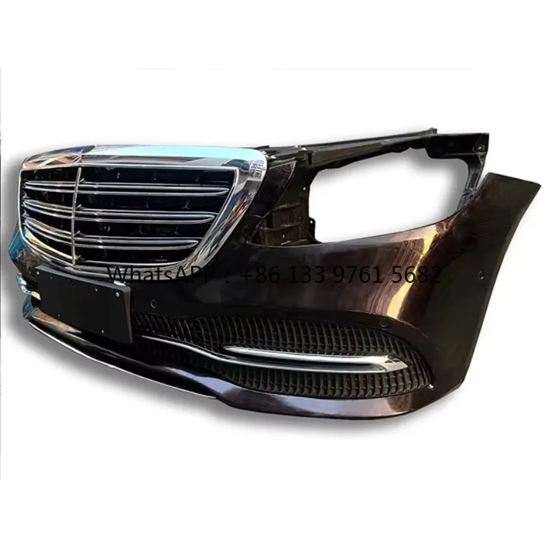 

Передний бампер в сборе для S W222 включает электронные балки вентилятора решетки радиатора.