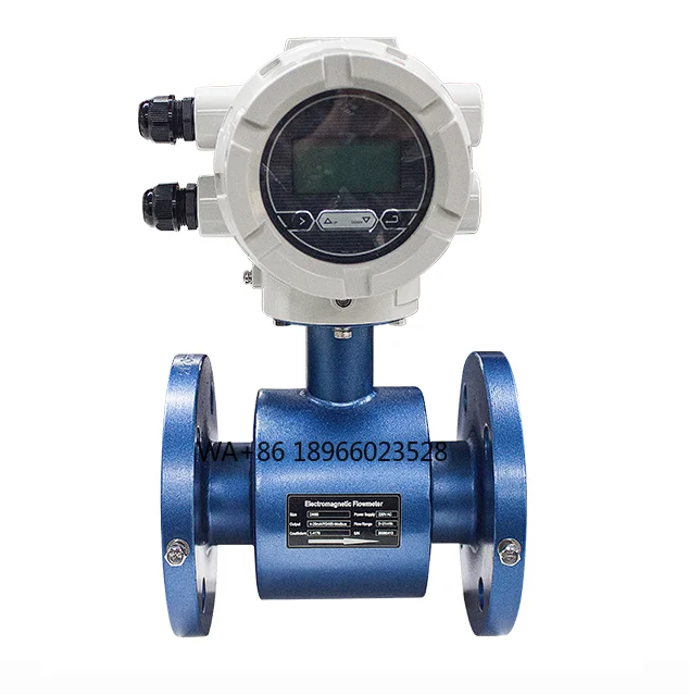 Mechanical Electromagnetic Flowmeter Ultrasonic Steam Sewage DN100 4 Inch Water Magnetic Flow Meter