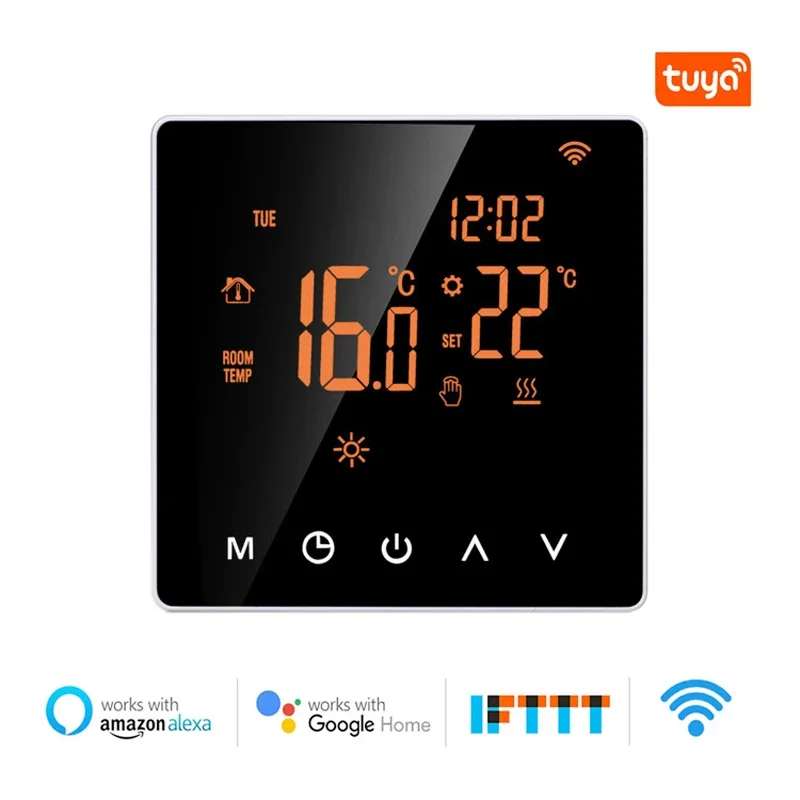 

ME81H WiFi Smart Thermostat Electric Heating Water Floor Heating/Wall Stove Temperature Remote Controller for Google Home Alexa