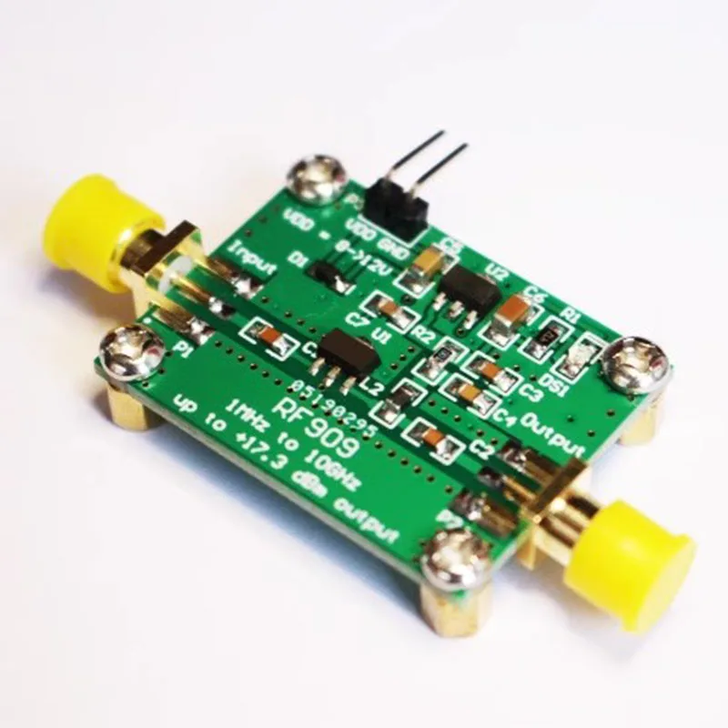 مكبر للصوت إشارة RF ، RF909 ، 1MHz-10GHz ، 17.3dBm