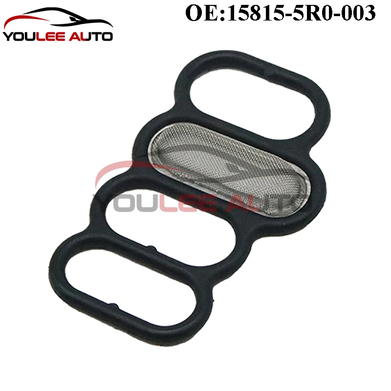 New 15815-5R0-003 158155R0003 VTEC Solenoid Valve Gasket Filter Screen For Honda Civic Fit City 2015-2020 Car Parts