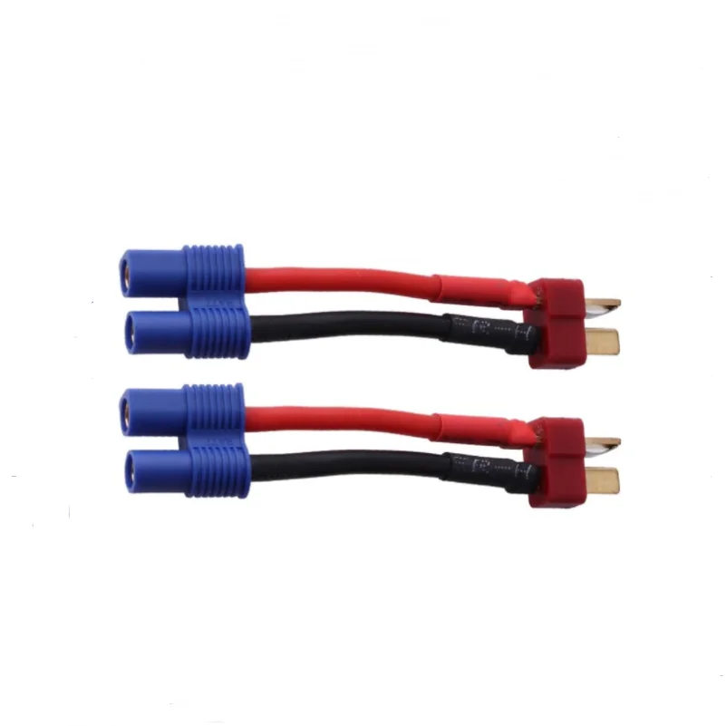 2Pcs EC3 Male Female to Deans XT30 EC2 Mini Tamiya Mpx Tamiya Male Female Connectors Plugs Adapters for RC Battery Esc