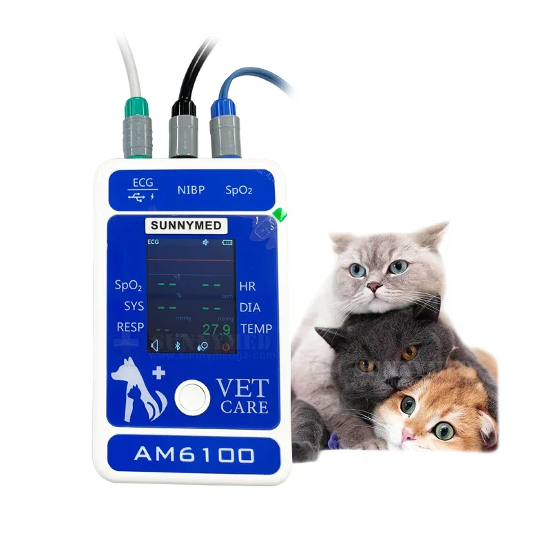 SY-AM6100 High Quality Portable   Veterinary For Pets Use Multiparamet Patient