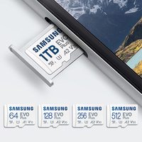 SAMSUNG A2 V30 Micro SD Card for Phone Camera UAV Max 160Mb/s Memory Card with Adapter EVO Plus Flash TF Card