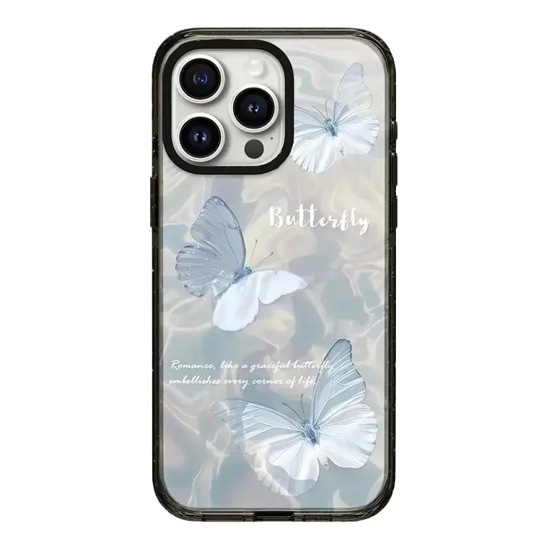 

Butterfly 2.5 Acrylic MagSafe iPhone 12 13 15 14 16 Pro Max Protective Case, Fits iPhone 16 Pro Max