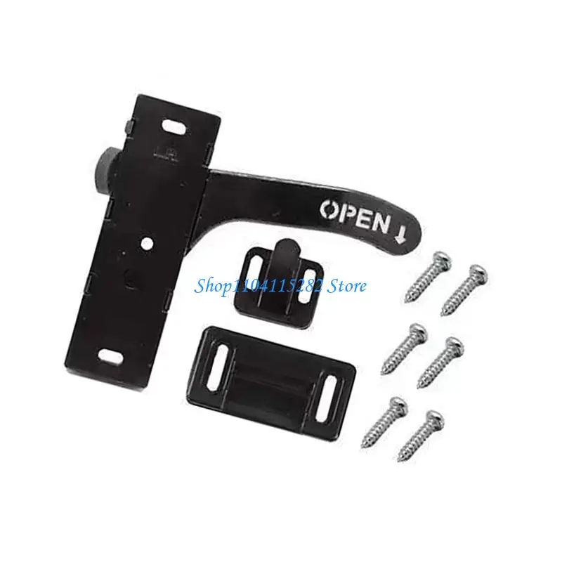 RVs Screen Door Handle Latches ABS Construction Easy Installation Universal Antislip Grip For Campers Accessories