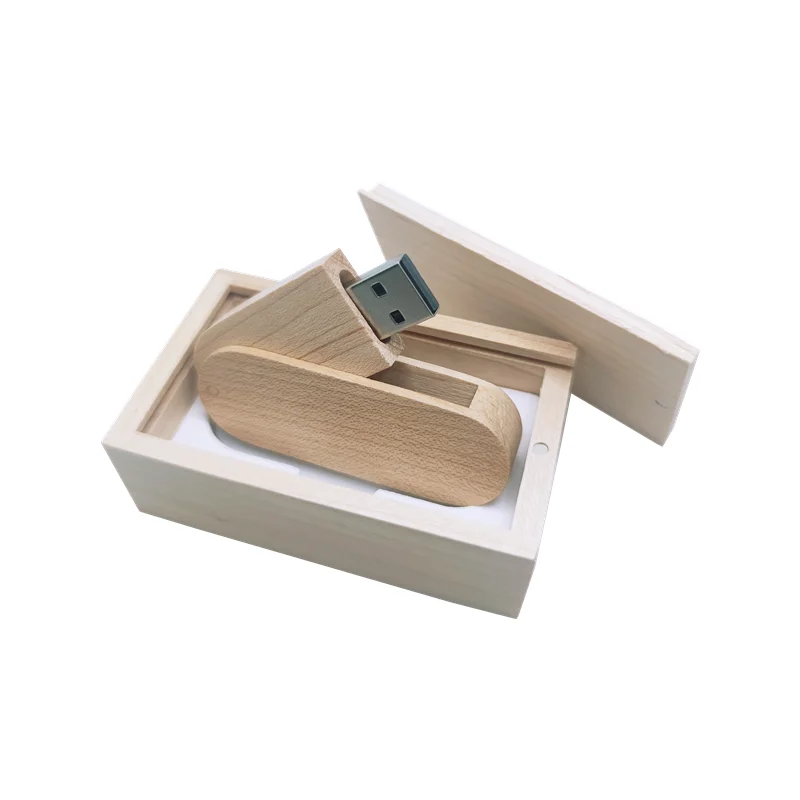 무료 사용자 정의 스튜디오 로고 메이플 회전 세이버 모델 USB2.0 플래시 드라이브, 2GB 4GB 8GB 16GB 32GB 64GB 메모리 스틱 및 메이플 박스