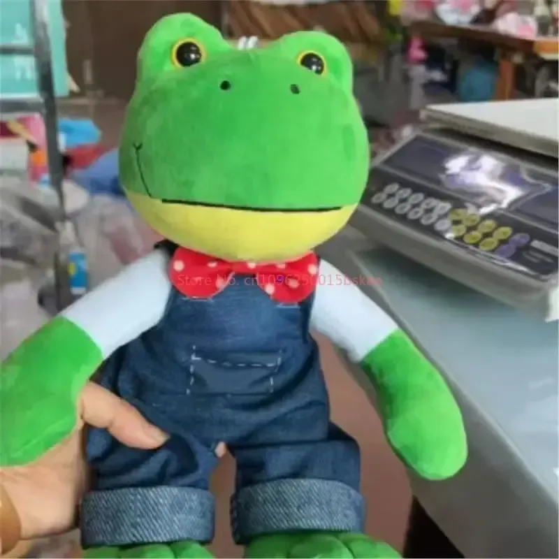 Schattig huisdierpaar kikker knuffelpop lange been internet beroemdheid knuffeldier Mr. Frog voor kinderen en verzamelaars