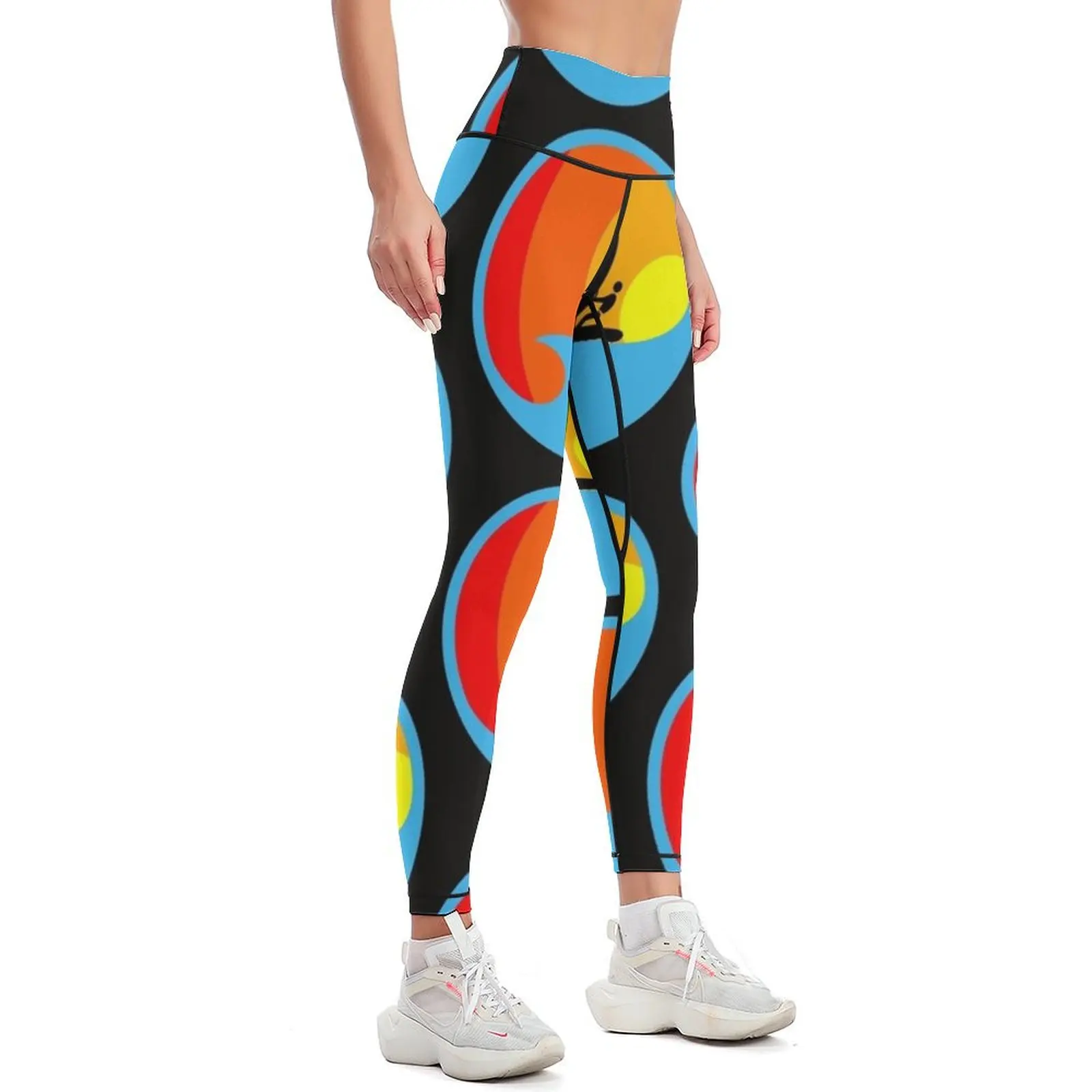 windsurfing Leggings exercise clothing for Fitness woman Women's high waist Tight fitting woman Womens Leggings