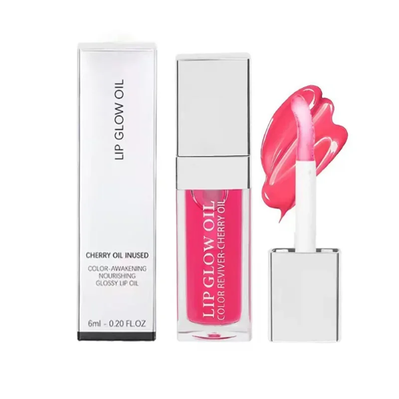 Óleo hidratante para lábios, Soro Plumper, Tratamento com óleo Bb Lips Glow, Casaco labial, Batom colorido, 6ml