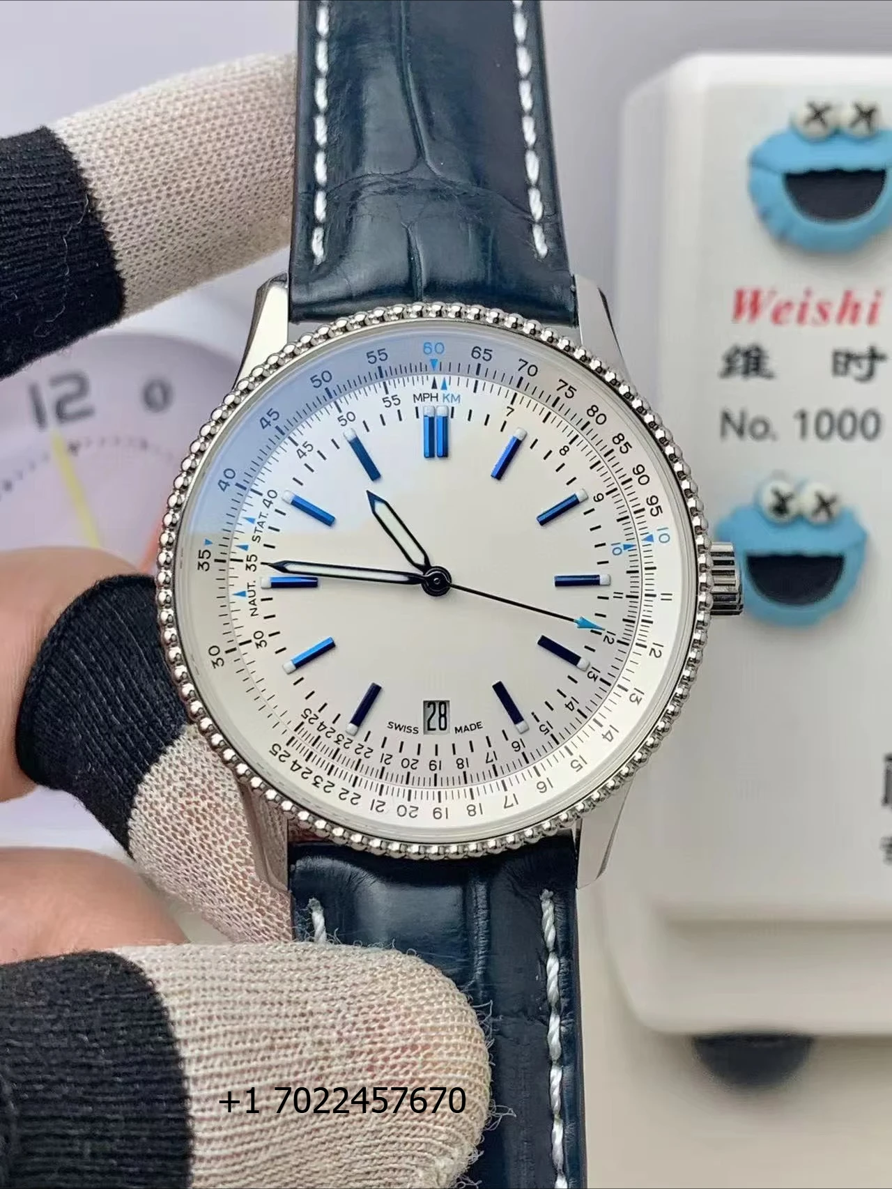 

Elegant, Simple and Luxurious Business Aviation Style Casual Date Commuting Luminous Date Automatic Mechanical Watch for Men